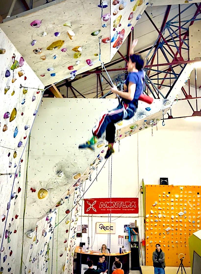 Volo di Emiliano durante il corso Expert all'Accademia RCC